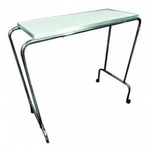 Mesa puente estructura cromada llanta de 2" tipo bola