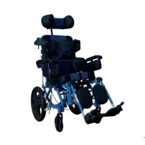 Silla de ruedas PCA de aluminio de 18"