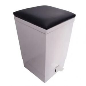 Bote acojinado para consultorio con pedal