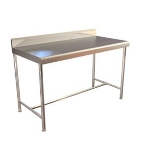 Mesa alta de 90 x 70 x 90 cm con respaldo