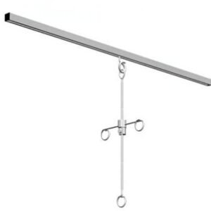 Riel portavenoclisis sencillo